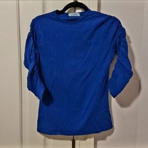 Gathered Sleeve Detailed Tee